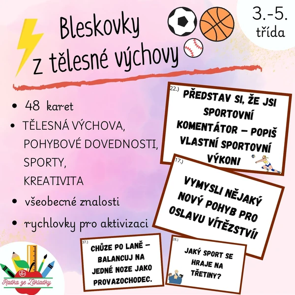 Bleskovky z tělesné výchovy