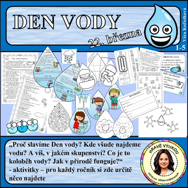 DEN VODY – SOUBOR AKTIVIT