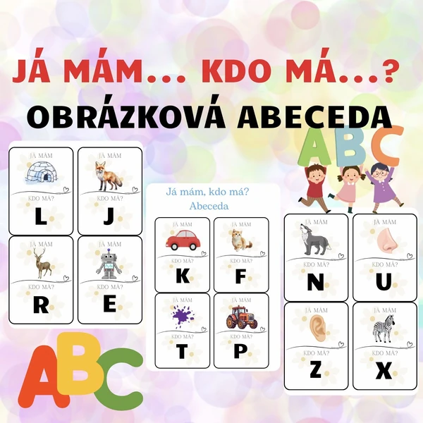 Já mám. Kdo má? - Obrázková abeceda