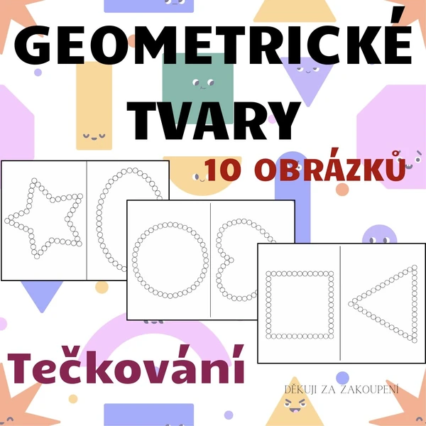 Tečkování - geometrické tvary