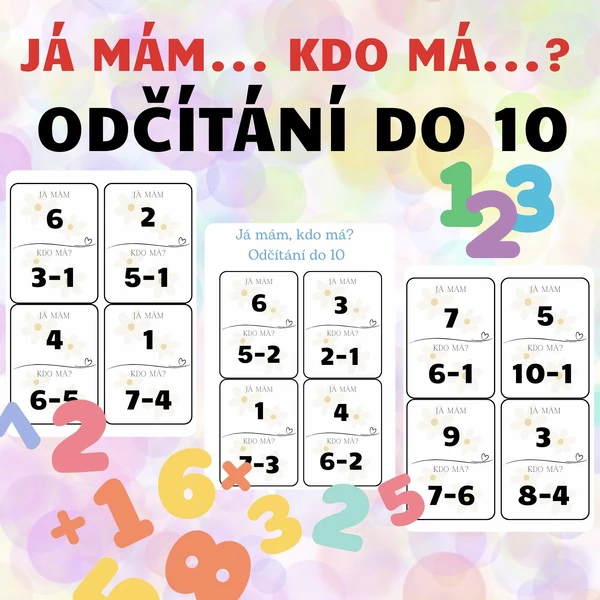 Já mám. Kdo má? Odčítání do 10