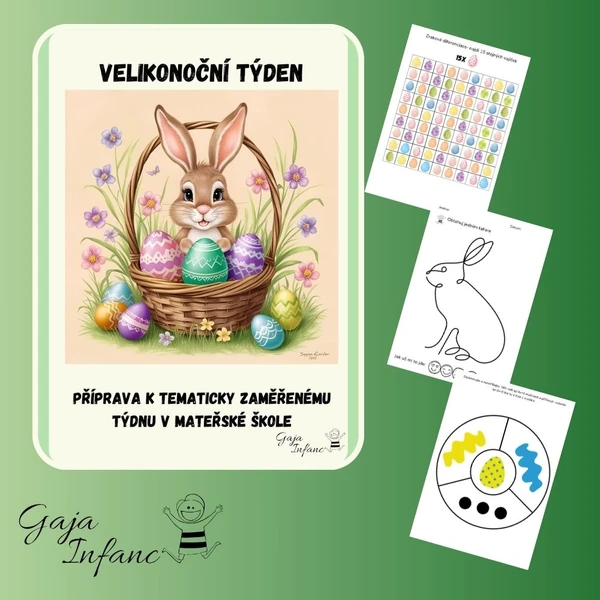 🐣🌷 Velikonoční týden – Objevte svátky jara hravou formou! 🌿🐰