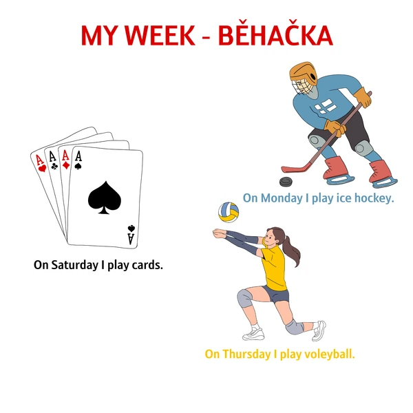 My week - běhačka
