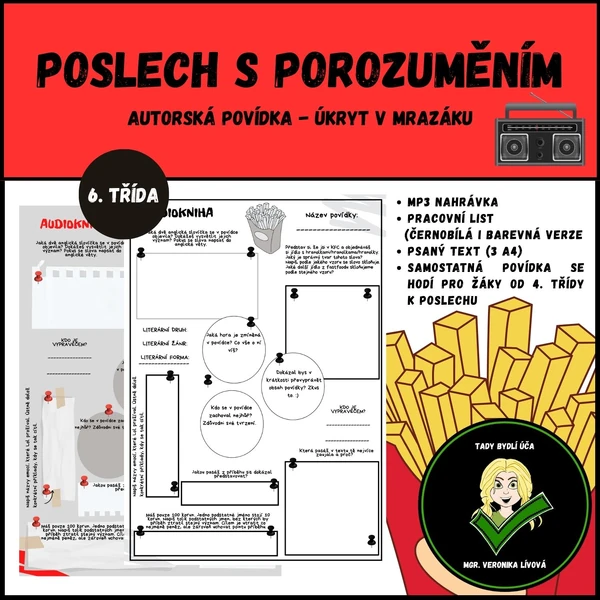 Poslech s porozuměním - autorská povídka 