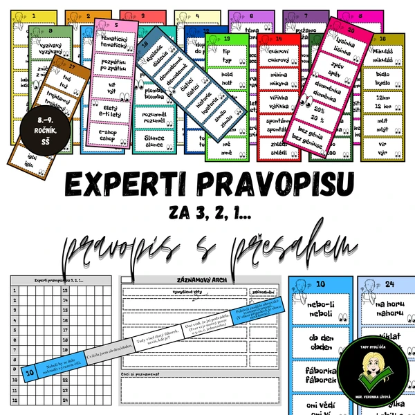 Experti pravopisu za 3, 2, 1... - pravopis s přesahem 