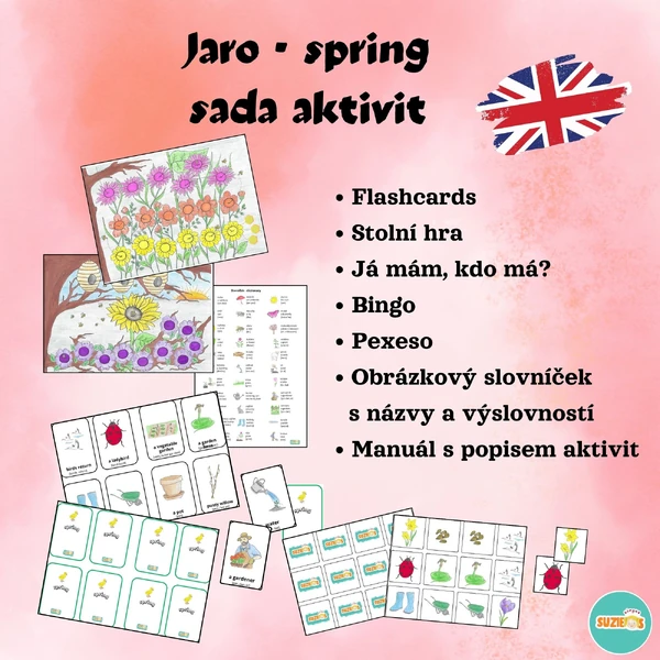 Sada aktivit jaro - spring