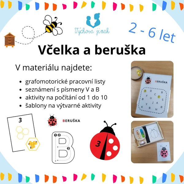 Včelka a beruška