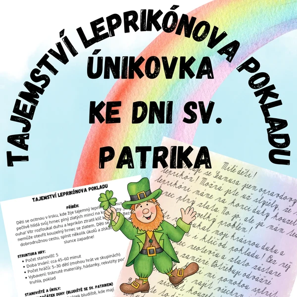 Tajemství leprikónova pokladu - únikovka ke Dni sv. Patrika