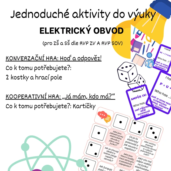 Jednoduché aktivity do výuky - ELEKTRICKÝ OBVOD