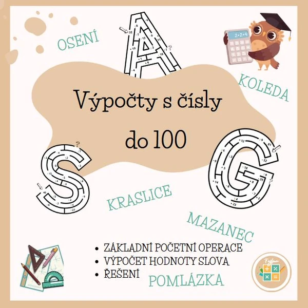 Výpočty s čísly do 100