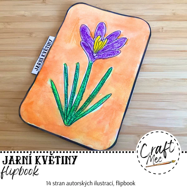 JARNÍ KVĚTINY - FLIPBOOK