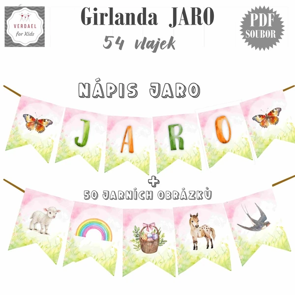 GIRLANDA JARO - VÝZDOBA