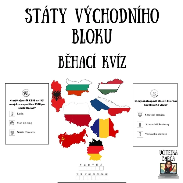 Běhací kvíz - Státy východního bloku