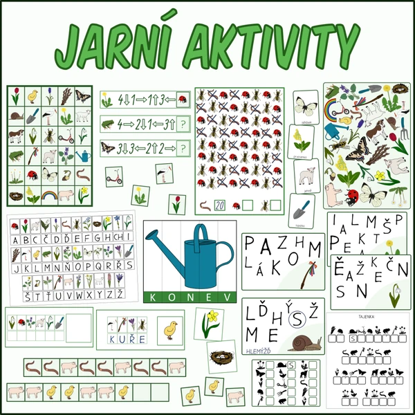 Jaro - Sada aktivit