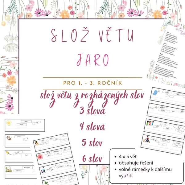 Slož větu - JARO