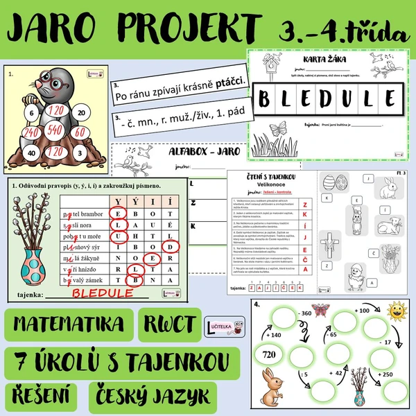 Jaro - projekt 3. - 4. třída