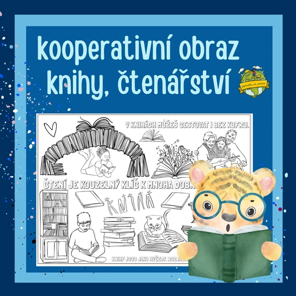 kooperativní obraz - knihy