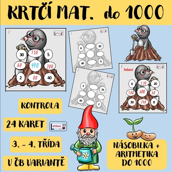 Krtčí matematika do 1000