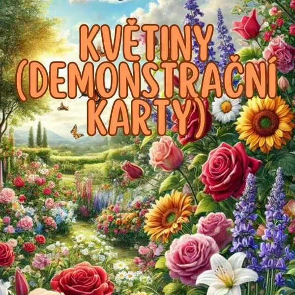 Květiny - demonstrační karty 