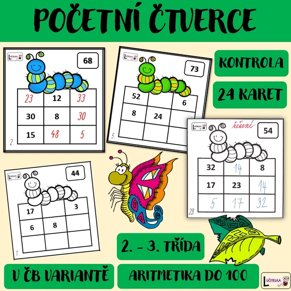 Magické čtverce do 100