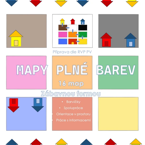 Mapy plné barev