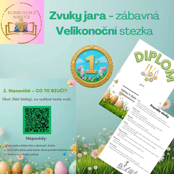 Zvuky jara - zábavná Velikonoční stezka