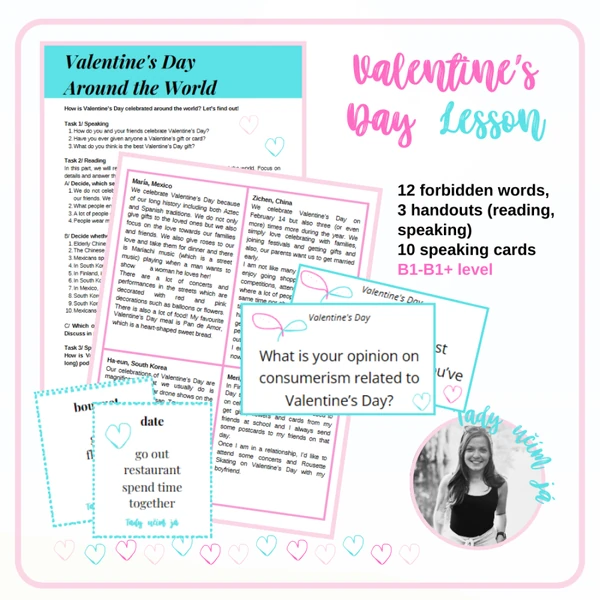 Valentine's Day Around the World (B1-B1+ level)