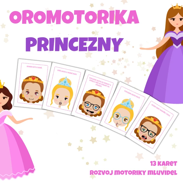 OROMOTORIKA - princezny