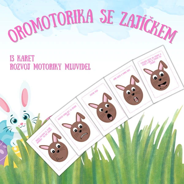 Oromotorika se zajíčkem