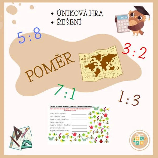 POMĚR - úniková hra