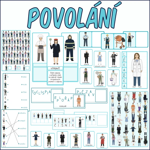 Povolání - Sada aktivit