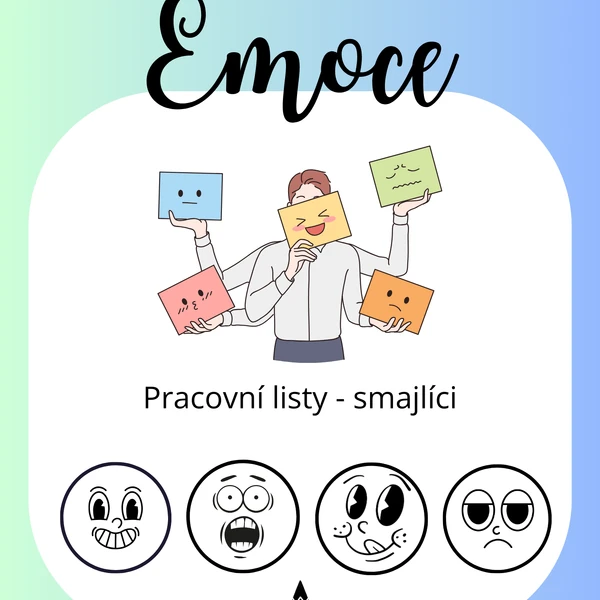 Emoce - pracovní listy