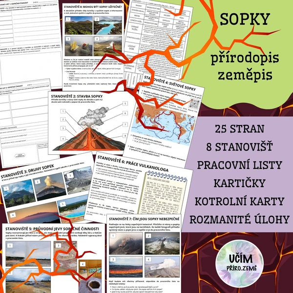 Sopky - stanoviště