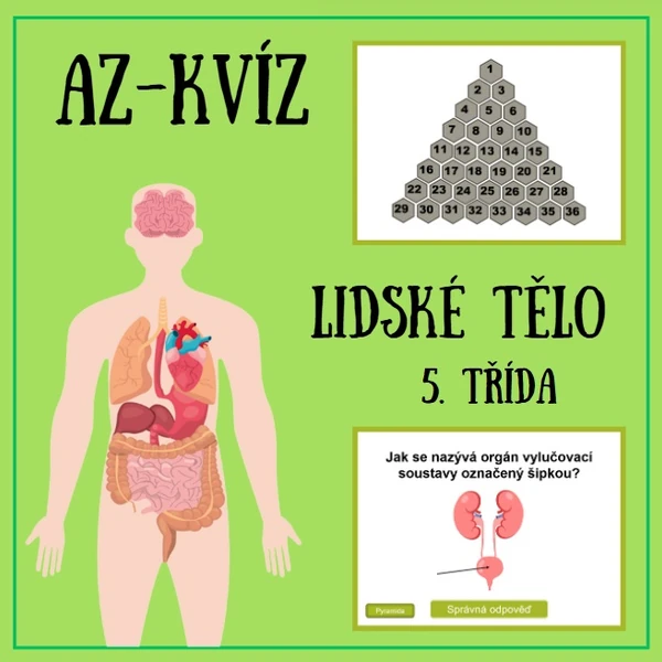 AZ-KVÍZ Lidské tělo