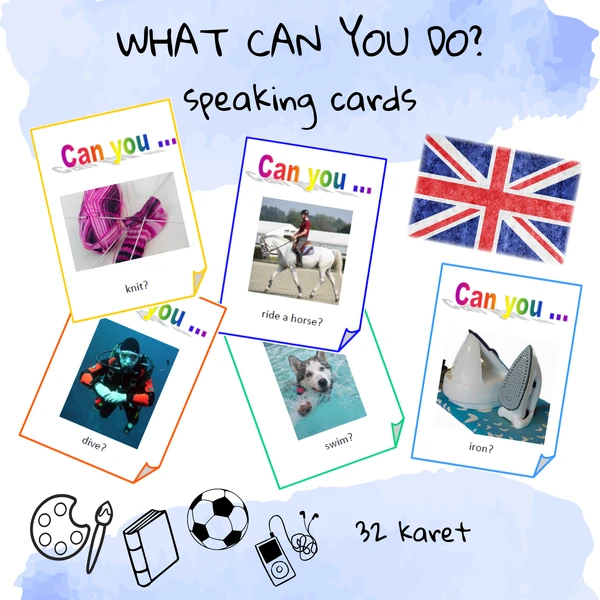 What can you do? (can / can't)