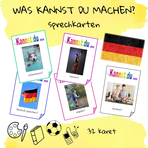 Was kannst du machen? (ich kann / ich kann nicht)
