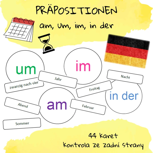 Präpositionen (am, um, im, in der)
