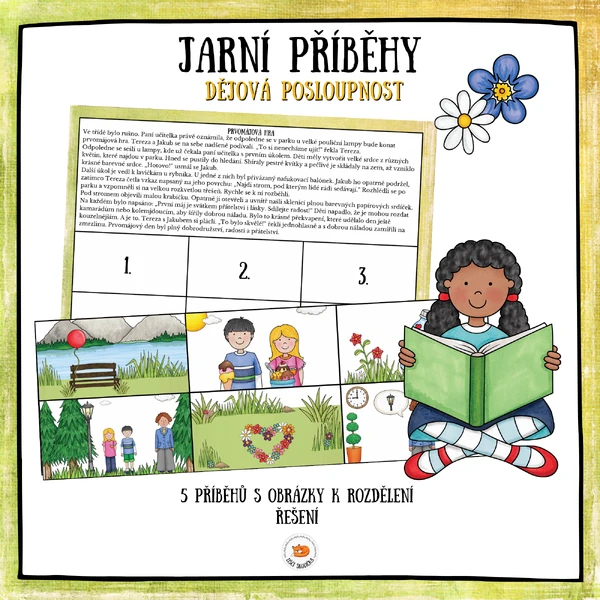 Jarní příběhy - dějová posloupnost