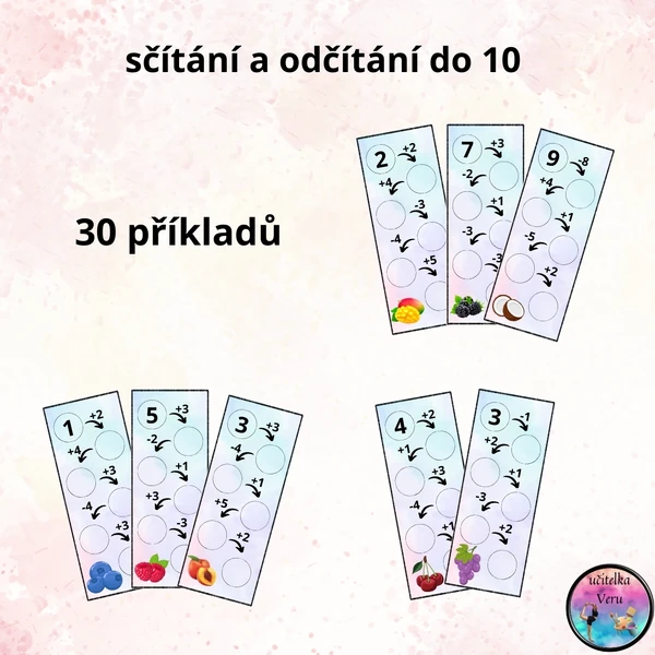 sčítání a odčítání do 10