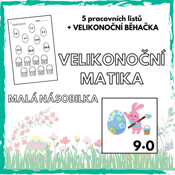 Velikonoční malá násobilka