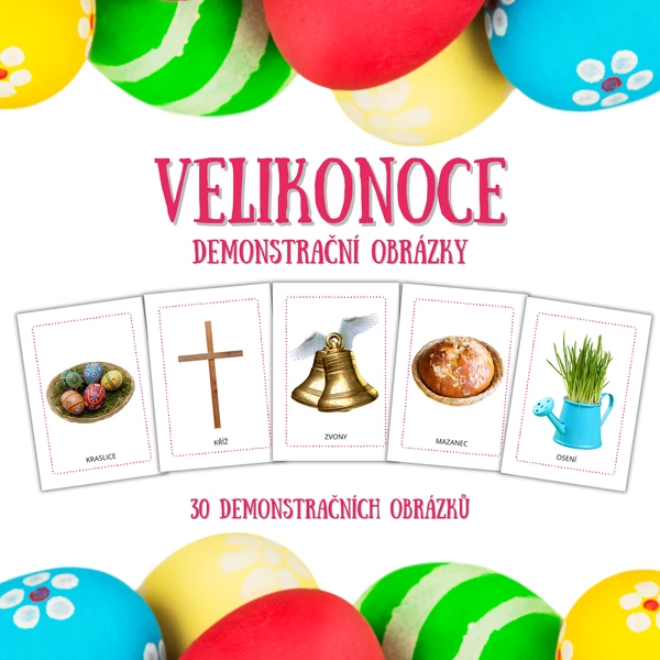 VELIKONOCE - demonstrační obrázky