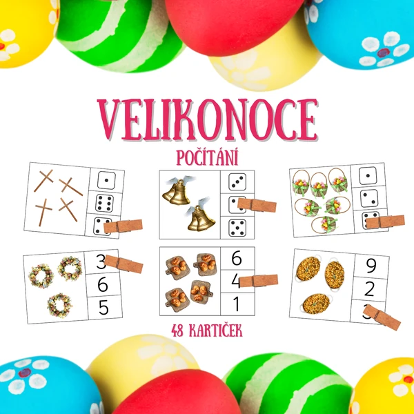 VELIKONOCE - počítání