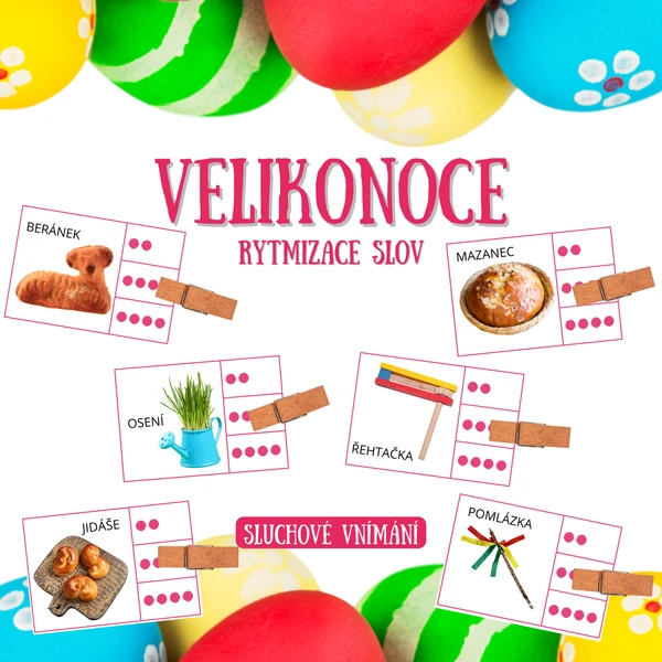 VELIKONOCE - rytmizace slov