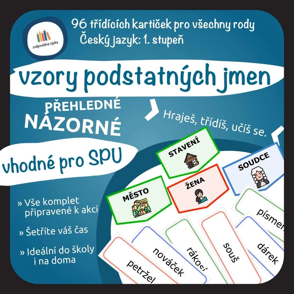 vzory podstatných jmen