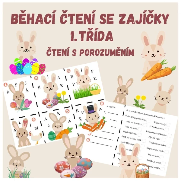 Běhací čtení se zajíčky