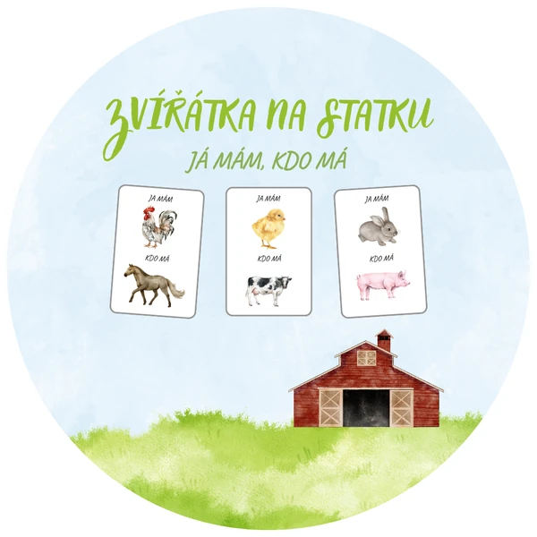 Já mám, kdo má? Zvířátka na statku 🐇