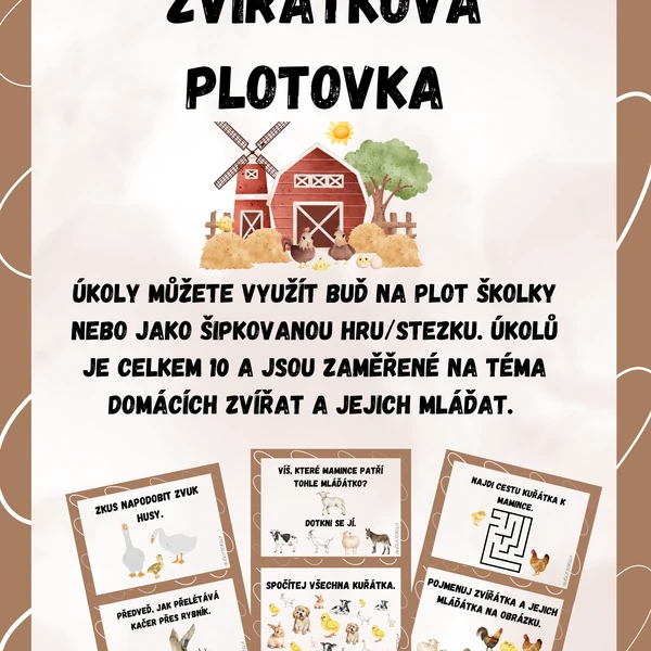 Zvířátková plotovka