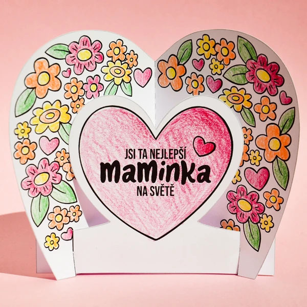 Den matek - skládačka a omalovánka v jednom