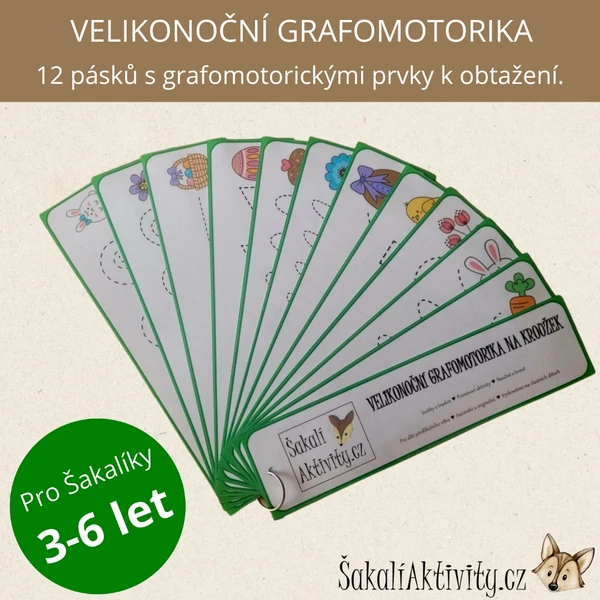 VELIKONOČNÍ GRAFOMOTORIKA