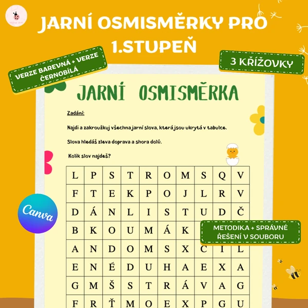 Jarní osmisměrky